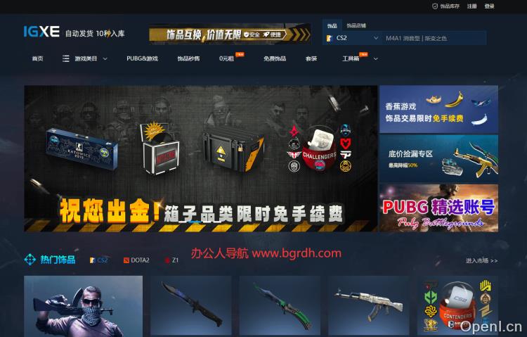 IGXE电竞饰品交易平台插图 IGXE电竞饰品交易平台