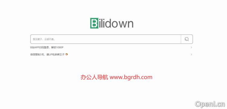 Bilidown插图 Bilidown