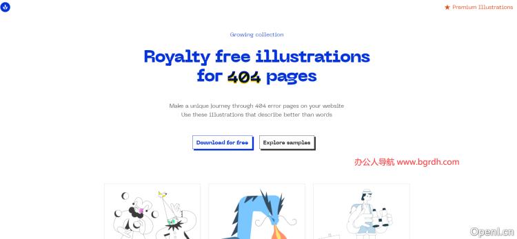 404 Illustrations插图 404 Illustrations