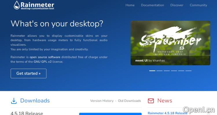 rainmeter插图 rainmeter
