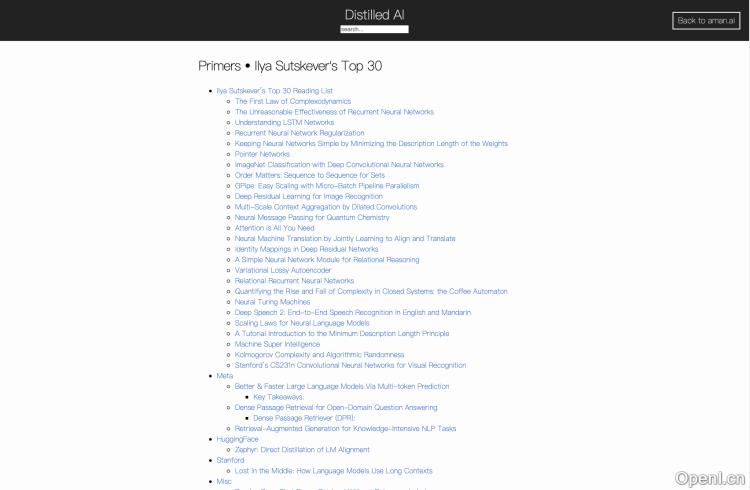 Ilya Sutskever的AI必读30篇!