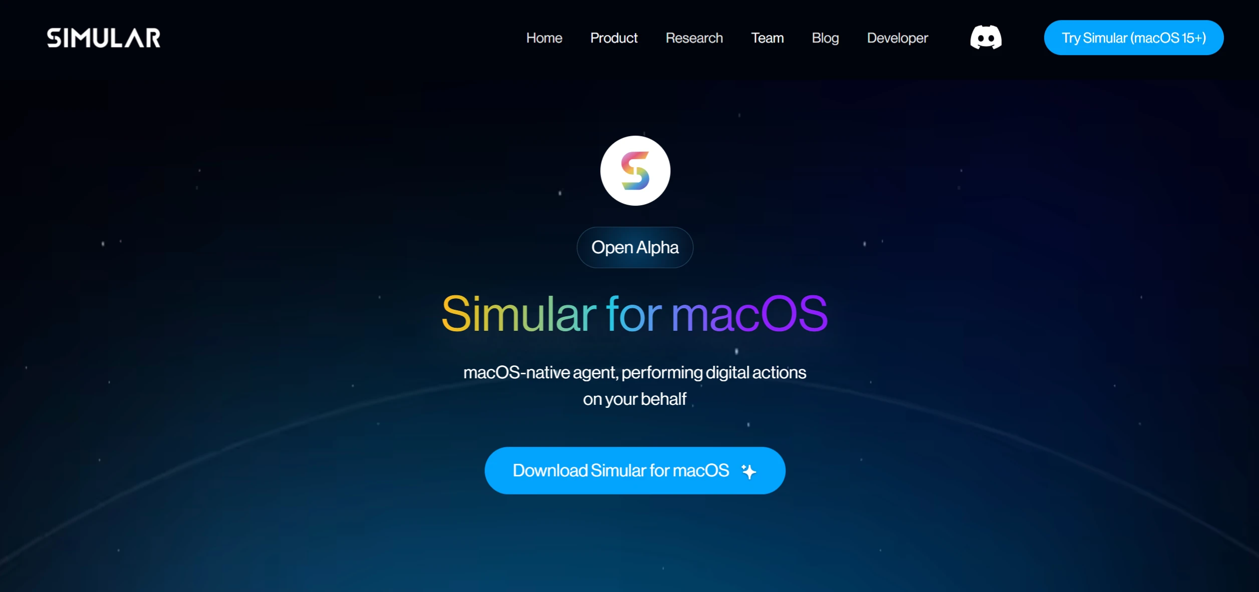 Simular AI:一款专为Mac用户设计的本地AI智能助手 Simular AI
