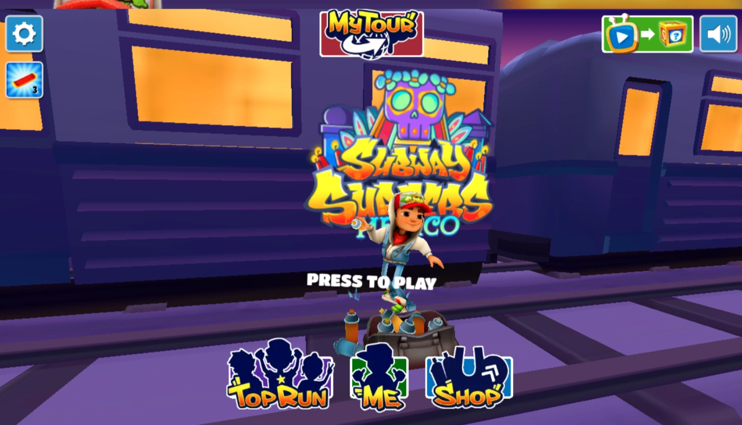 Subway Surfers:一款经典的无尽跑酷游戏 Subway Surfers