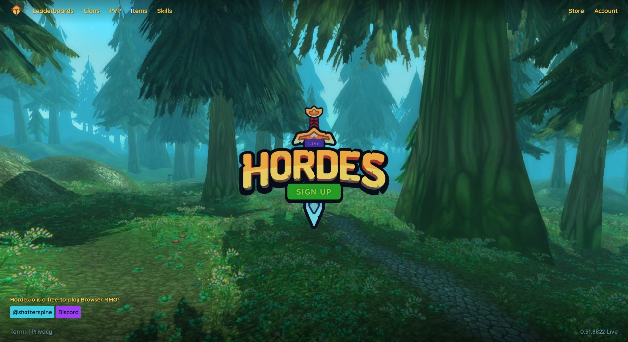 Hordes.io:基于浏览器的多人在线战略游戏_ Hordes.io