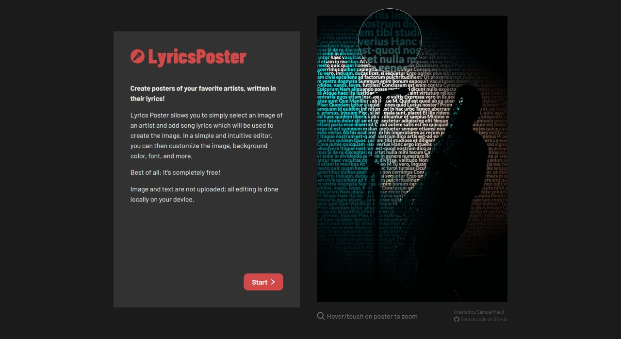 LyricsPoster LyricsPoster