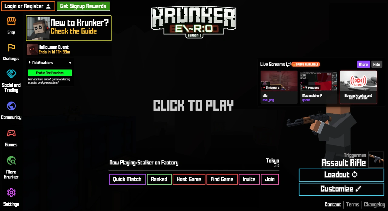 Krunker.io(图1) Krunker.io