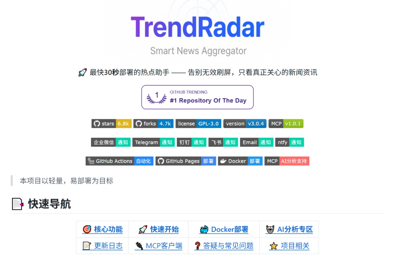 TrendRadar TrendRadar