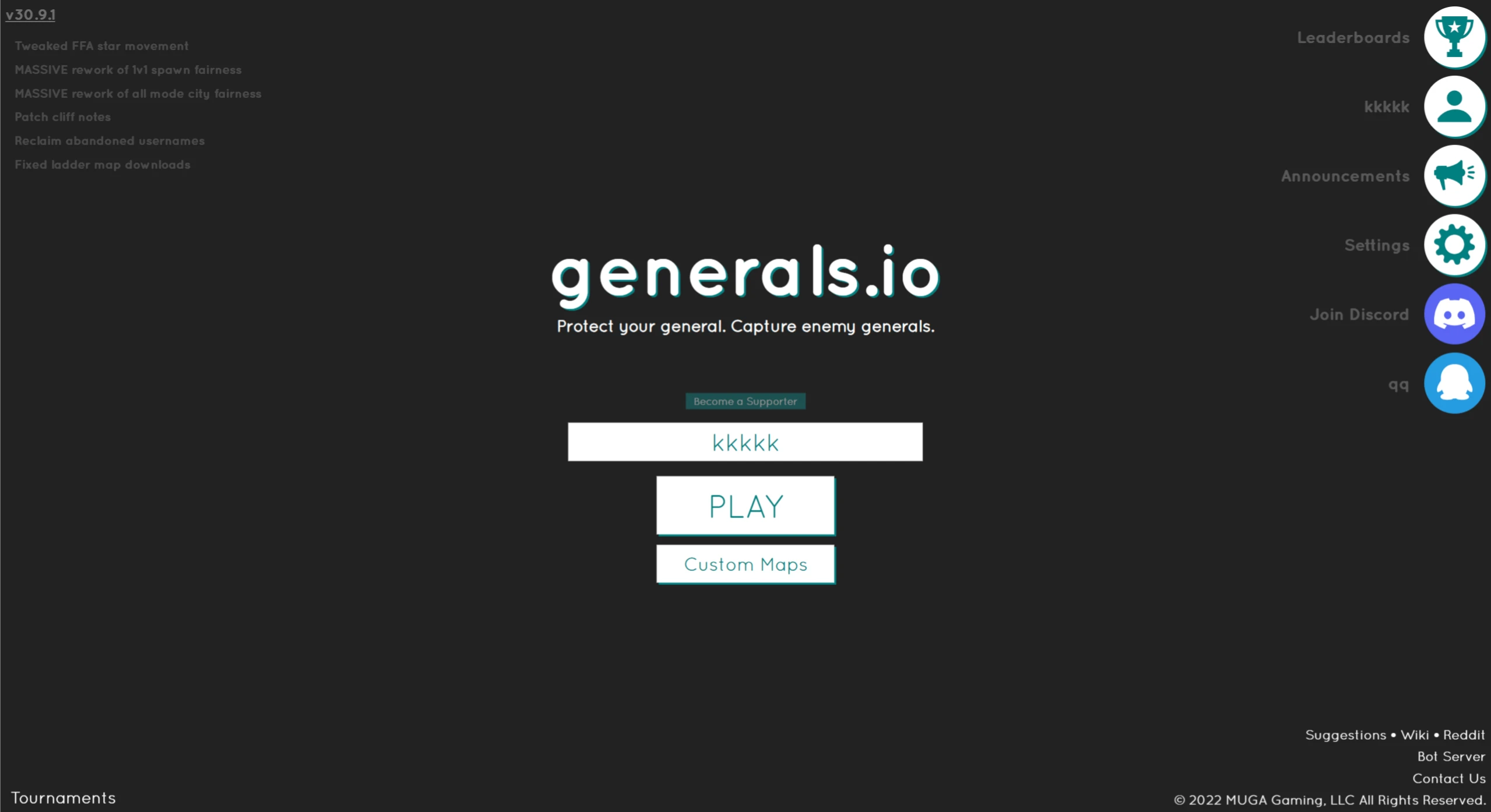 Generals.io(图1) Generals.io