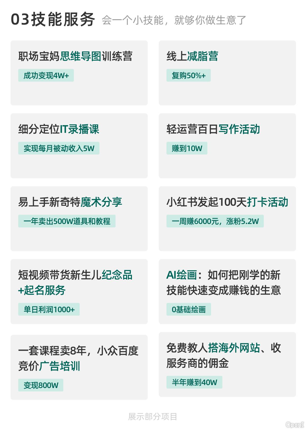 生财有术项目精选