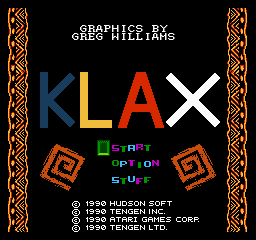 Klax方块