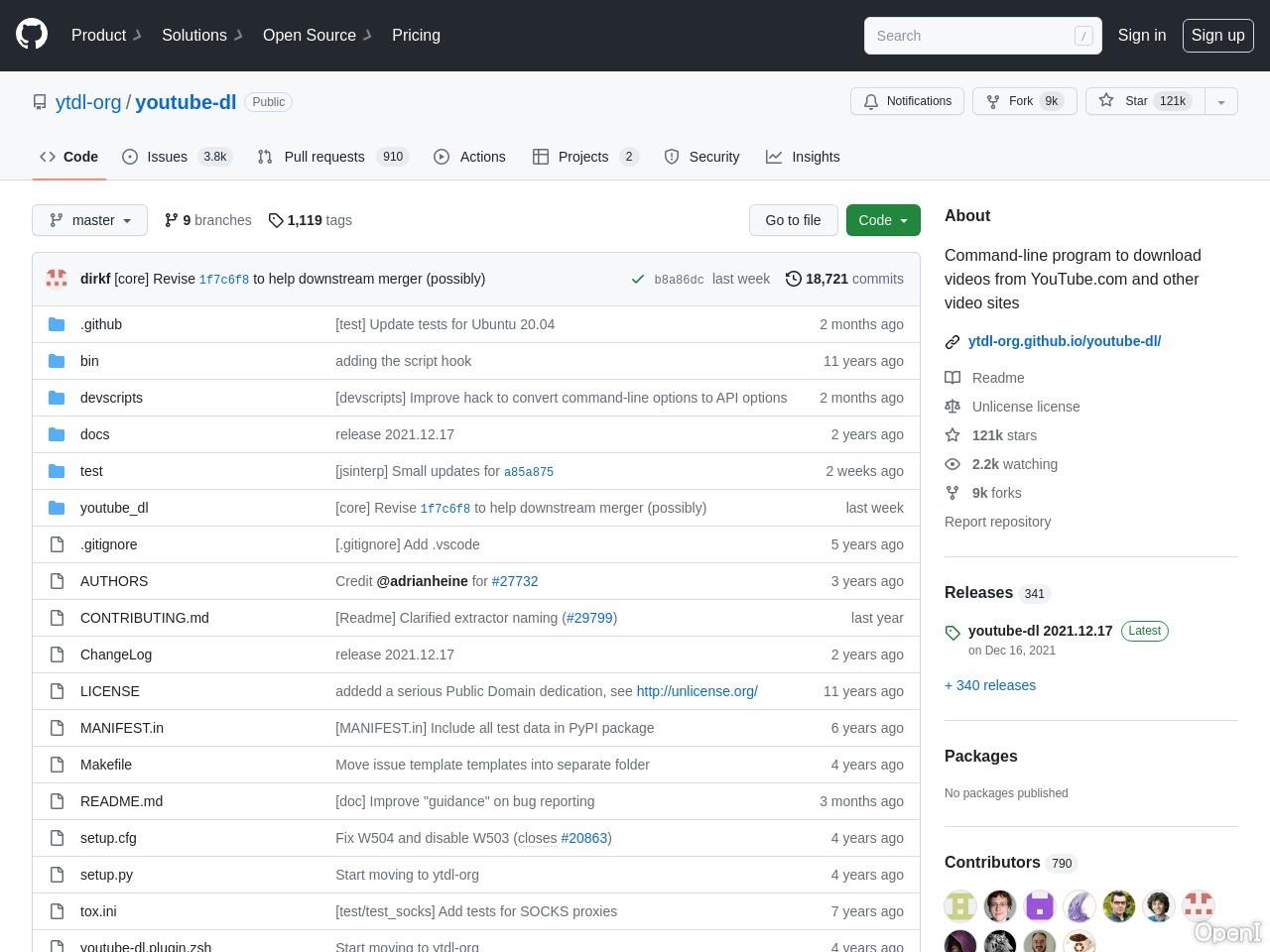 youtube-dl-视频下载