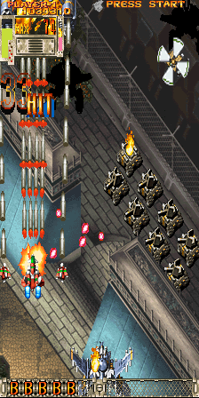 怒首领蜂 – 大往生黑标 (2002.10.07 黑版, 盗版三国战纪风云再起转换版)