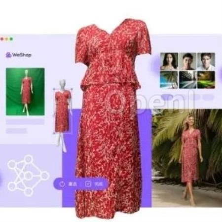 30秒出图，成本直省2万元，AI商拍代替电商模特，电商人的小欢喜！