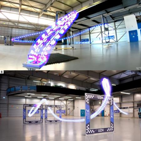 Swift无人机在FPV赛事当中通过AI技术击败人类飞行员