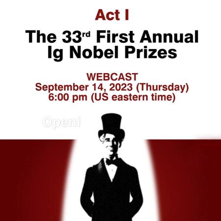 2023搞笑诺奖揭晓！死灵蜘蛛人、斯坦福看菊花马桶，十大人类迷惑行为大赏