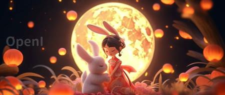 只用1分钟设计一张中秋节日海报,教你使用AI快速生成具有设计感的海报!