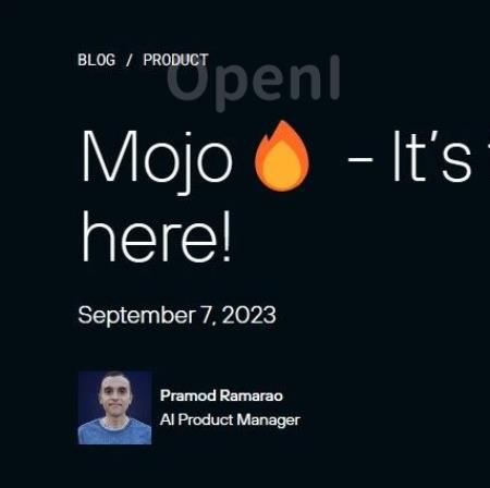 llama2.mojo比llama2.c快20%，最年轻的语言Mojo惊艳开发者社区