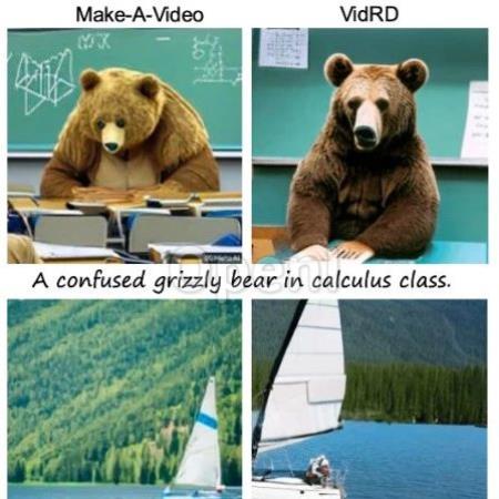 复旦大学联合华为诺亚提出VidRD框架,实现迭代式的高质量视频生成