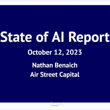 AI将玩转3A大作,OpenAI将被调查?2023 AI全景报告给出十大预测