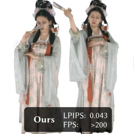 4K画质3D合成视频,渲染速度提升30多倍,论文作者带你解读新研究