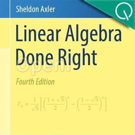 豆瓣9分线代教材免费了!斯坦福伯克利都在用,新版PDF直接下载