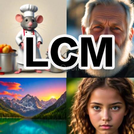 文生图10倍速，视频实时渲染！清华发布LCM：兼容全部SD大模型、LoRA、插件等