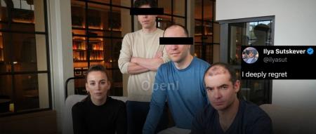 OpenAI 505员工联名逼宫请奥特曼回归,Ilya痛悔赶走CEO!威胁董事会立即解散,否则集体跳槽微软