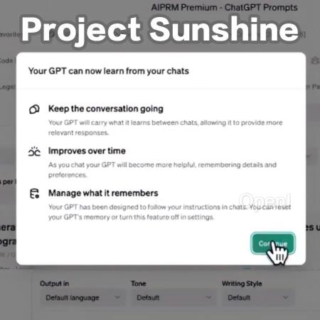 ChatGPT个性化重磅升级,内部代号Sunshine曝出!明年晋升超智能个人助理