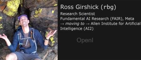 R-CNN作者Ross Girshick离职,何恺明、谢赛宁回归学界,Meta CV走出了多少大神