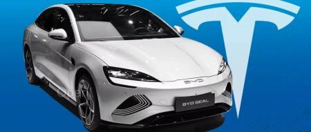 比亚迪取代特斯拉，成为全球最大电动汽车制造商