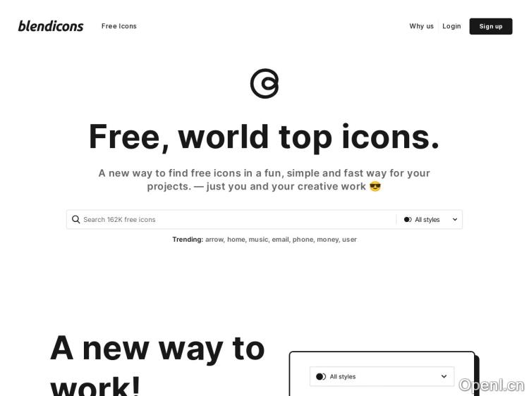 BlendIcons 图标库