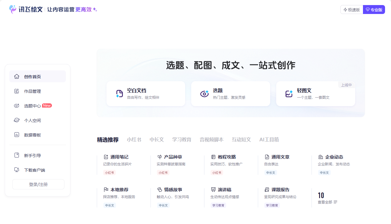 讯飞绘文