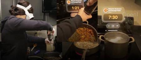 戴着Vision Pro做饭!爆卖20万台首发测评解禁:又贵又重槽点满满,网友直呼拔草了