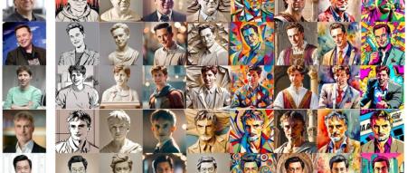 一张照片,为深度学习巨头们定制人像图片