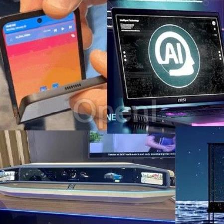 CES 2024丨PC新物种大爆发,透明屏乱战,车载屏火了,AI正深入一切!