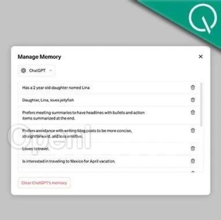 ChatGPT要有记忆力了！