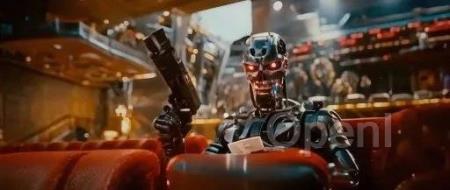 “下个月AI觉醒,杀死奥特曼...”好莱坞上线首部AI制作的电影,长达90分钟,取材终结者2