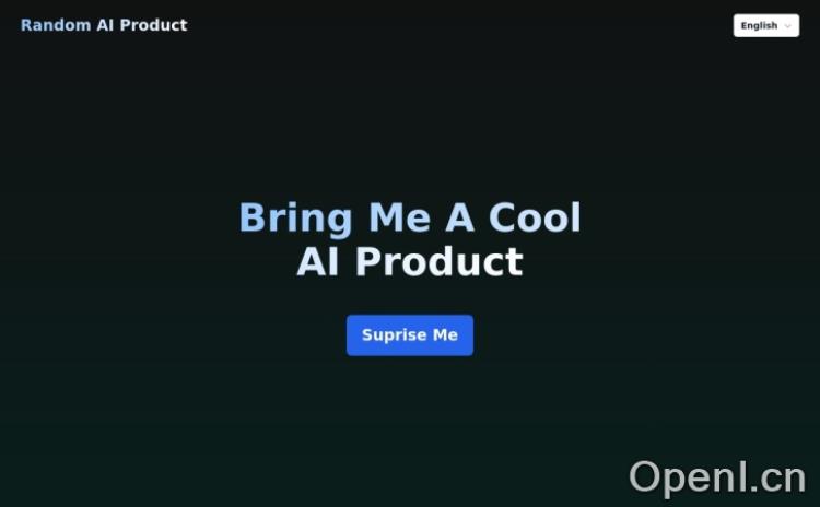 随机AI产品官网预览