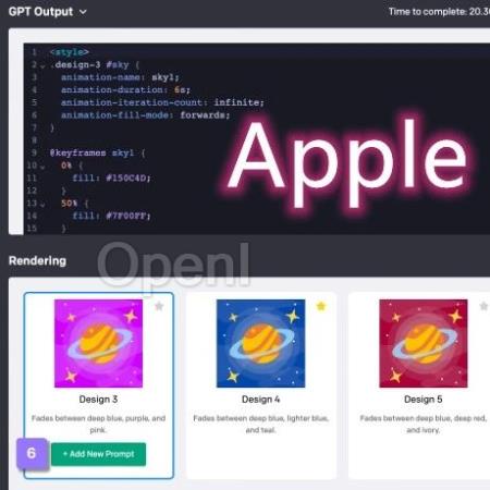 一句话让图片动起来,苹果发力大模型动画生成,可直接编辑结果