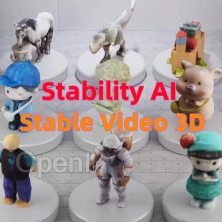 Stable Video 3D震撼登场:单图生成无死角3D视频、模型权重开放
