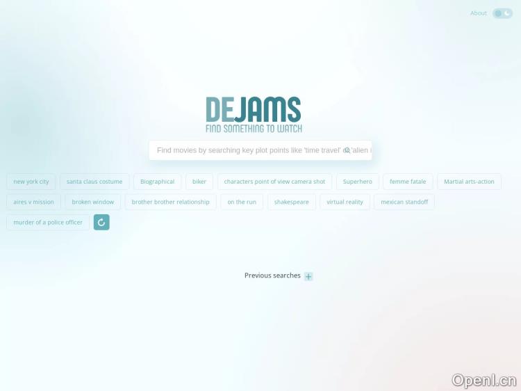 Dejams – Movies search engine
