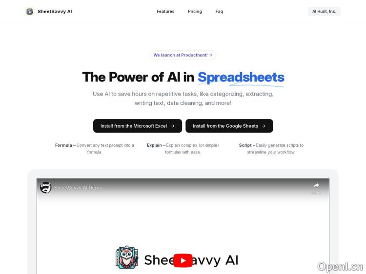 SheetSavvy AI