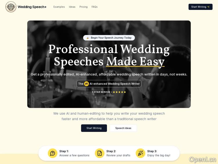Wedding Speech