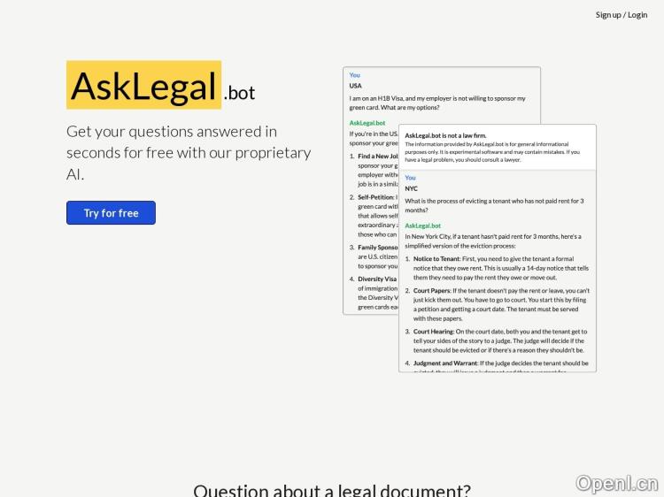 AskLegal.bot