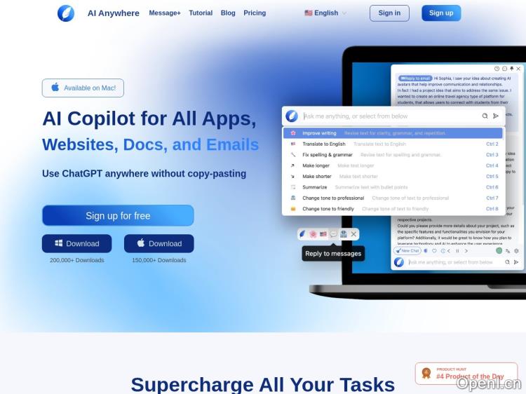 灵羽助手(AI Anywhere)