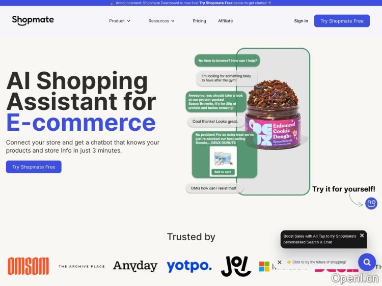 Shopmate Chat