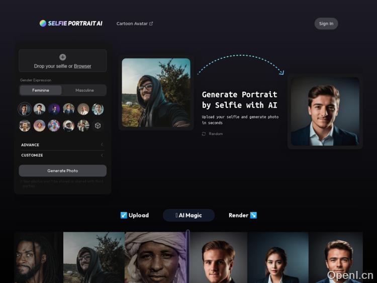 Business Portrait AI