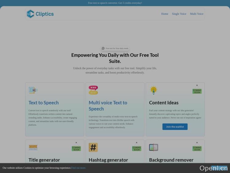 Cliptics