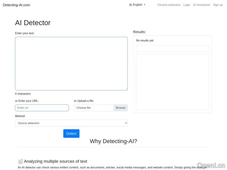 Detecting AI