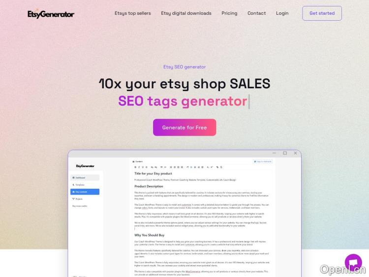 EtsyGenerator